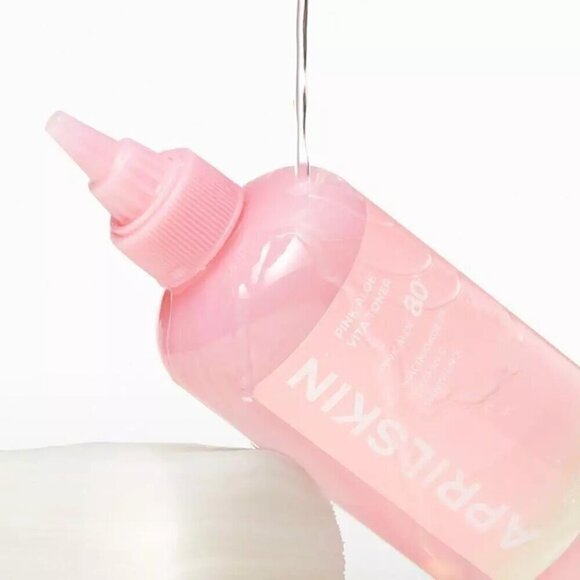 Aprilskin Pink Aloe Vitamin C Soothing & Brightening Toner - Picture 1 of 7